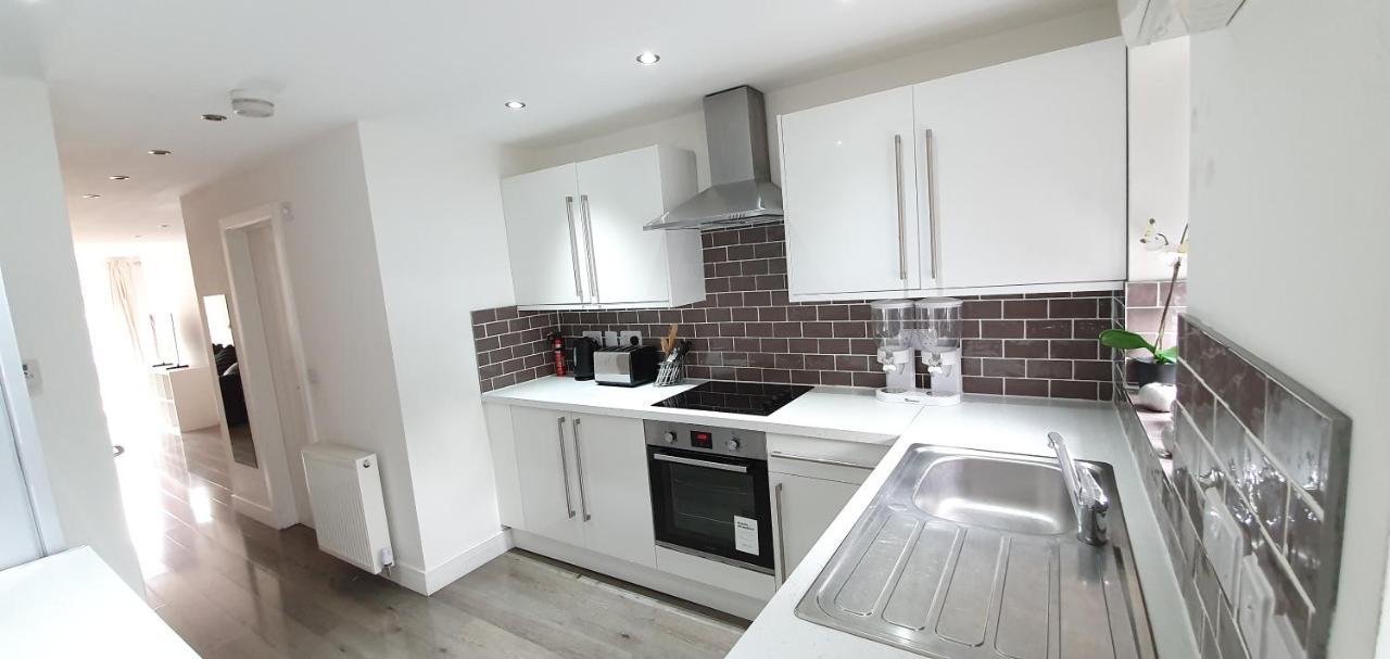 Trendy, Modern Garden Posh Peckham Apartment London Kültér fotó